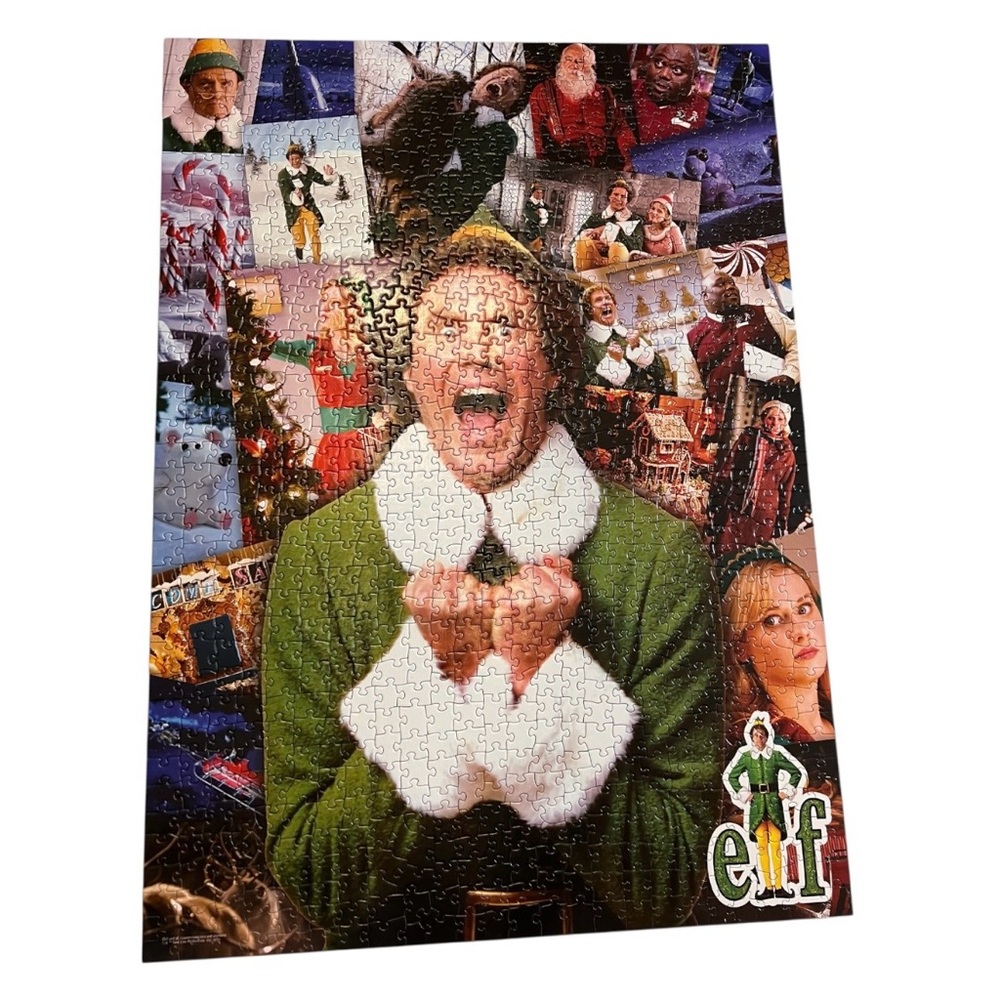 Elf Movie Puzzle 1000 Pieces holiday games family activity Christmas - Picture 4 of 4